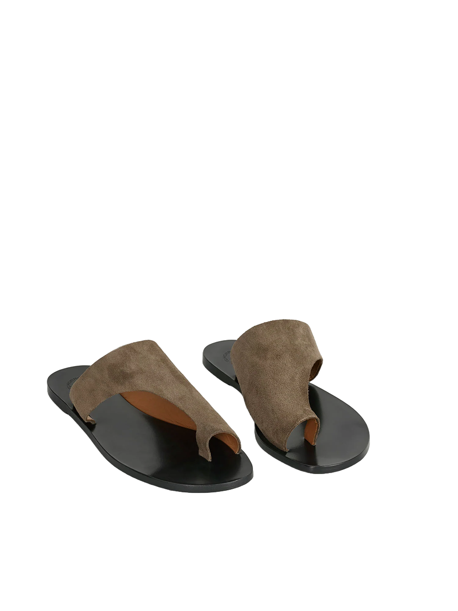 Rosa Sandals Brown Suede