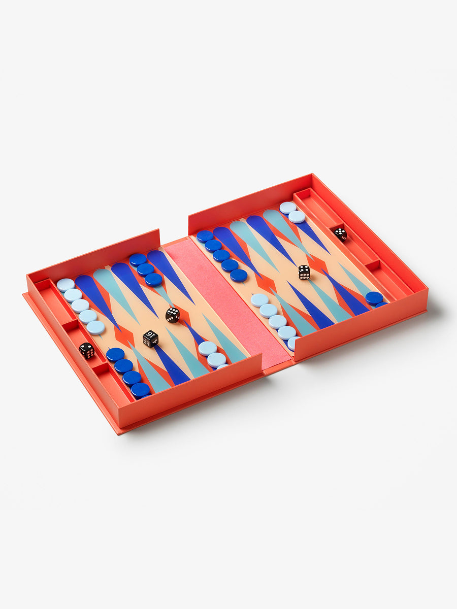Backgammon Classic Red