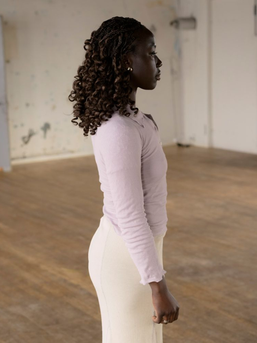 Dual Long Sleeve Verbe Purple