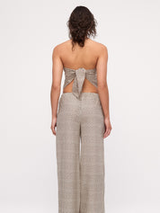 Cotton Silk Scarf - Natural Spot