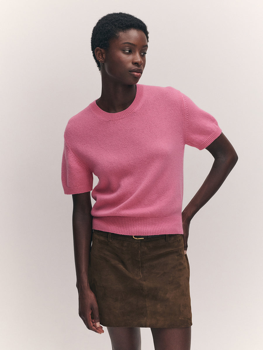 Wicklow T-Shirt Parsons Pink