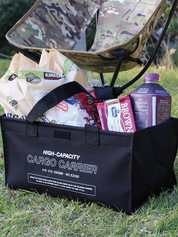 Hightide Cargo Bag Tasche Schwarz Beispiel Einsatz Camping