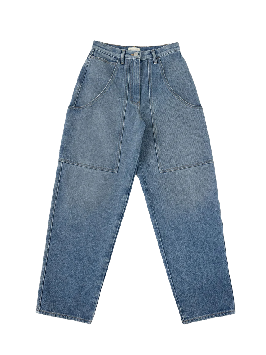 Cargo Barrel Jeans