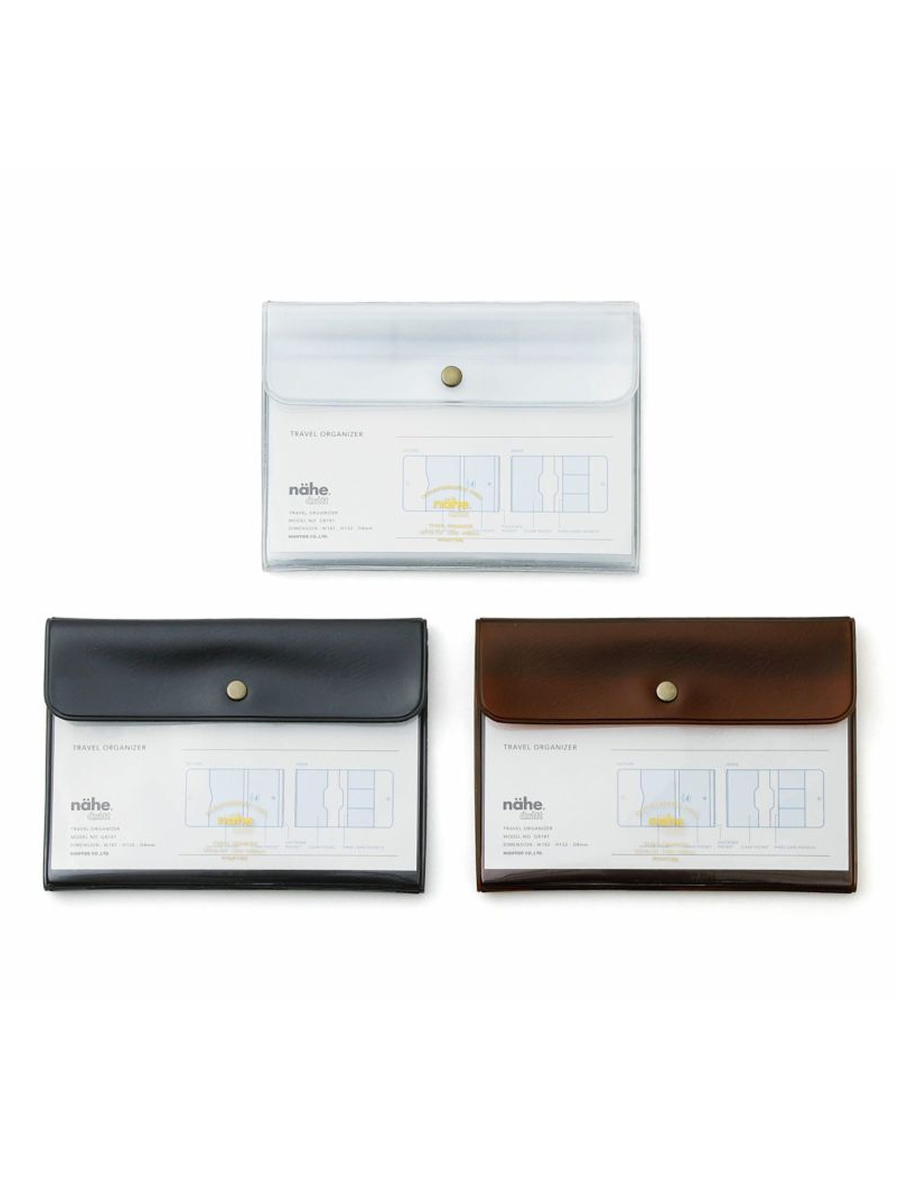 Nähe Travel Organizer Farben Überblick