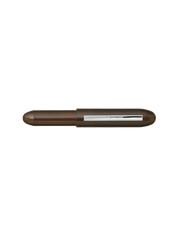 Penco Bullet Ballpoint Stift in Clear Brown Freisteller