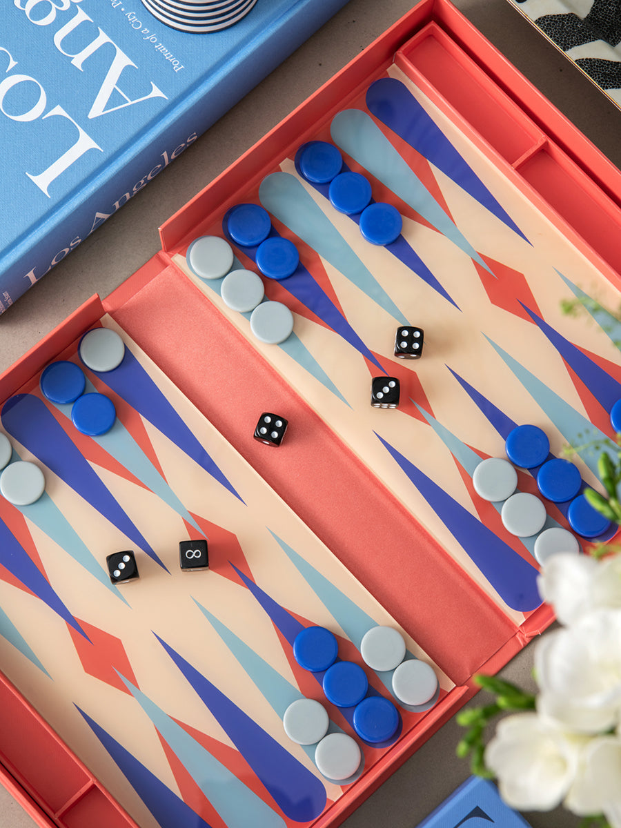 Backgammon Classic Red