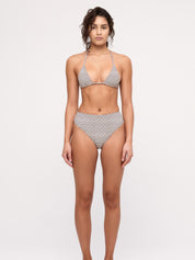 Reversible Triangle Top - Natural Spot