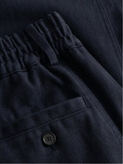 Plum Faded Twill Trousers
