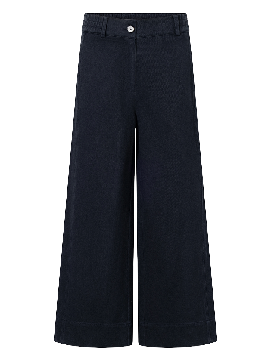 Plum Faded Twill Trousers