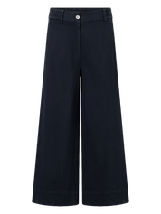 Plum Faded Twill Trousers