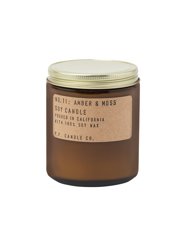No. 11 Amber & Moss Standard Candle