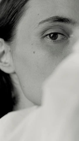 Skall Studio Model Gesicht Detailfoto