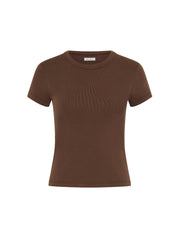 Organic Cotton Baby Tee Fudge