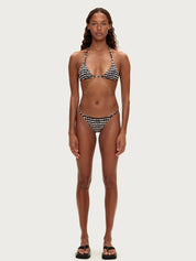 Textured String Brief - Spot