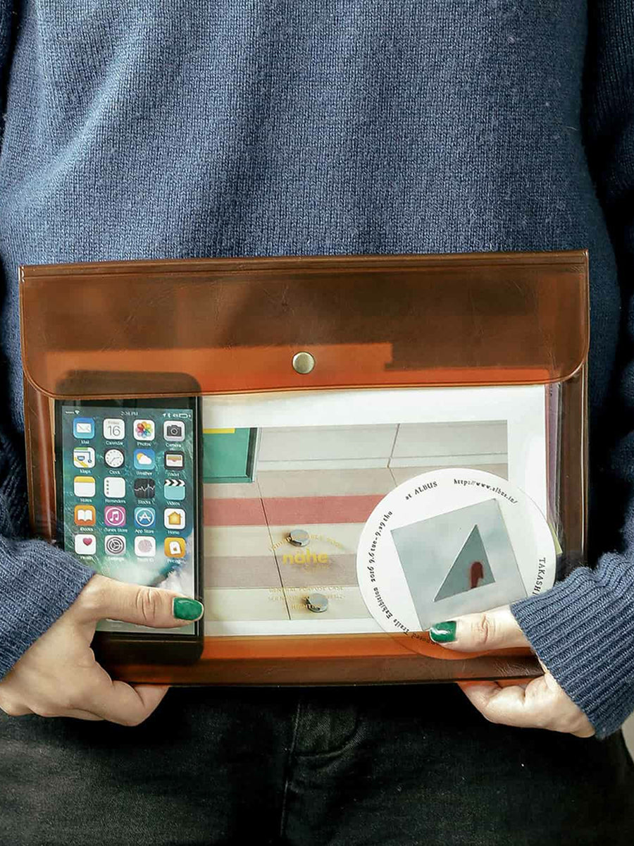 General Purpose Case A5 Clear Grey